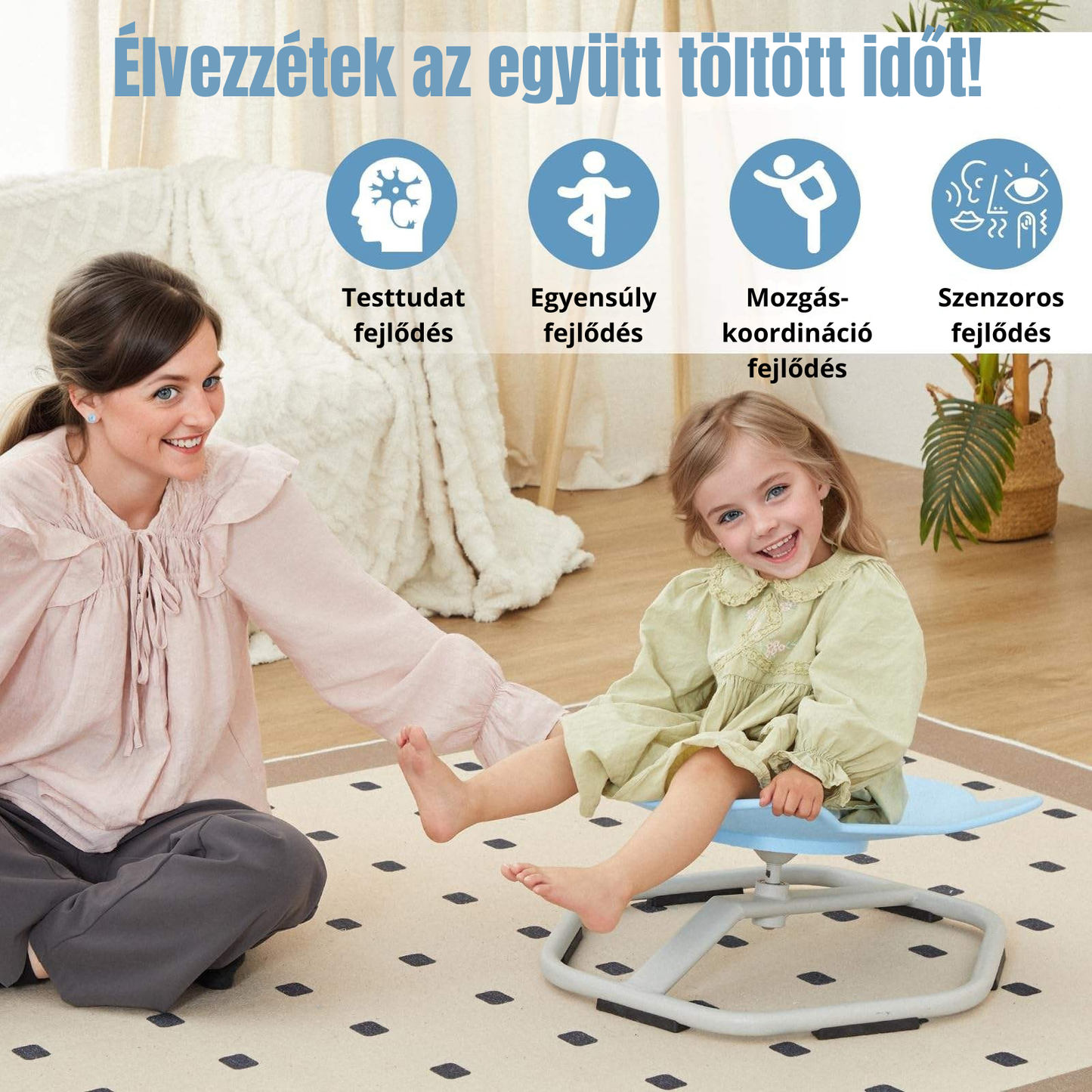🌀 Érzékszervi forgószék