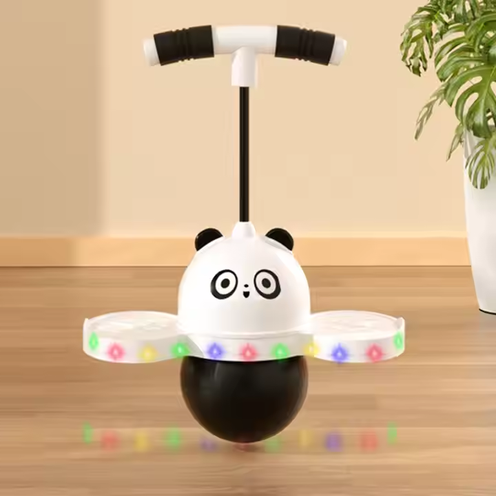 🐼Állatkás egyensúlyozó - világító ugráló