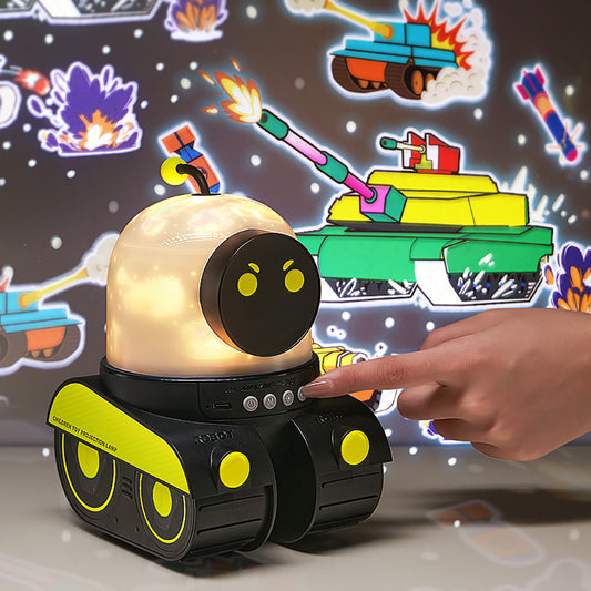 ✨Álomszoba Fényvarázs – Bluetooth-os forgó projektor lámpa 21 cserélhető filmmel