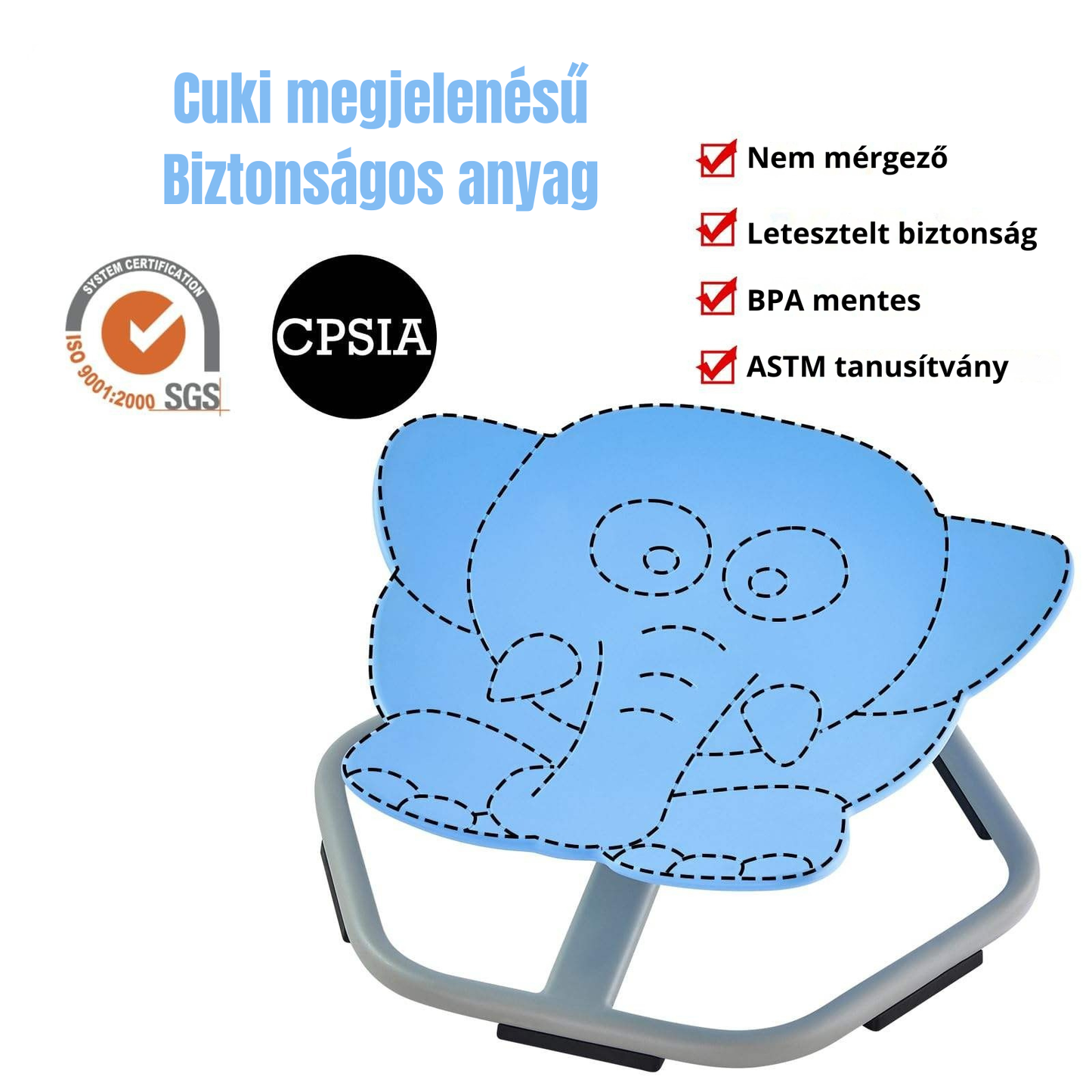 🌀 Érzékszervi forgószék