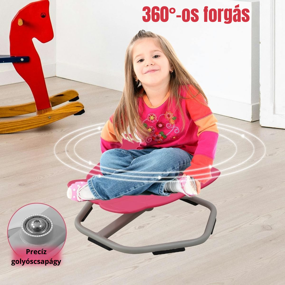 🌀 Érzékszervi forgószék