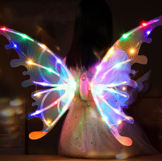 🦋Elektromos pillangószárnyak fénnyel és zenével