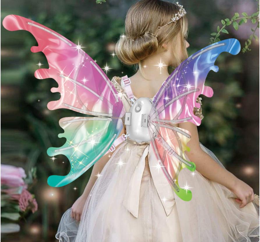 🦋Elektromos pillangószárnyak fénnyel és zenével