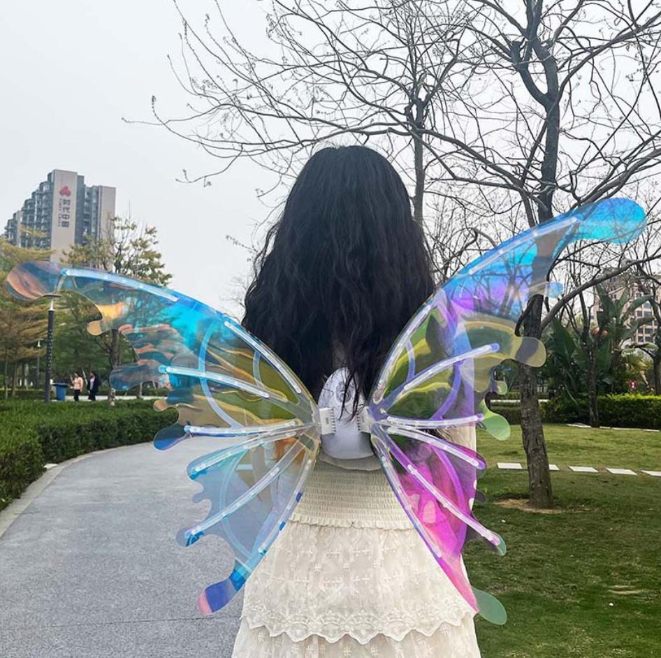 🦋Elektromos pillangószárnyak fénnyel és zenével