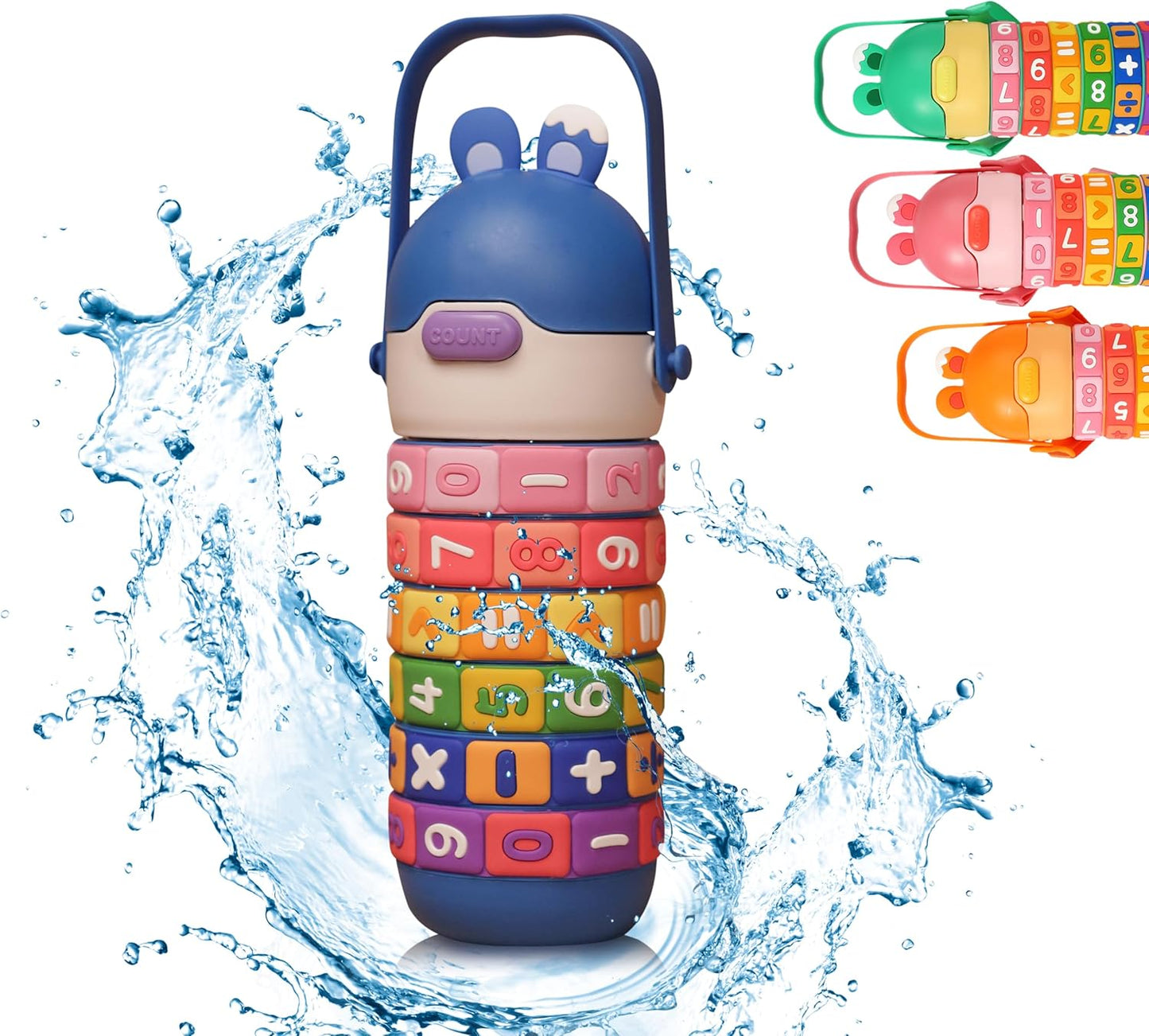 Szenzoros tanuló kulacs (400 ml)