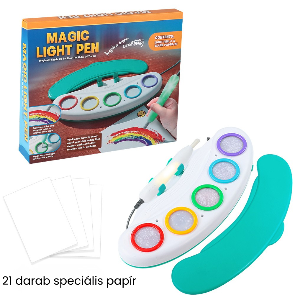 🌈Varázs festőkészlet világító ecsettel