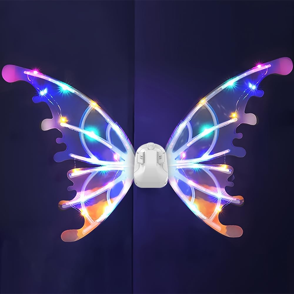 🦋Elektromos pillangószárnyak fénnyel és zenével