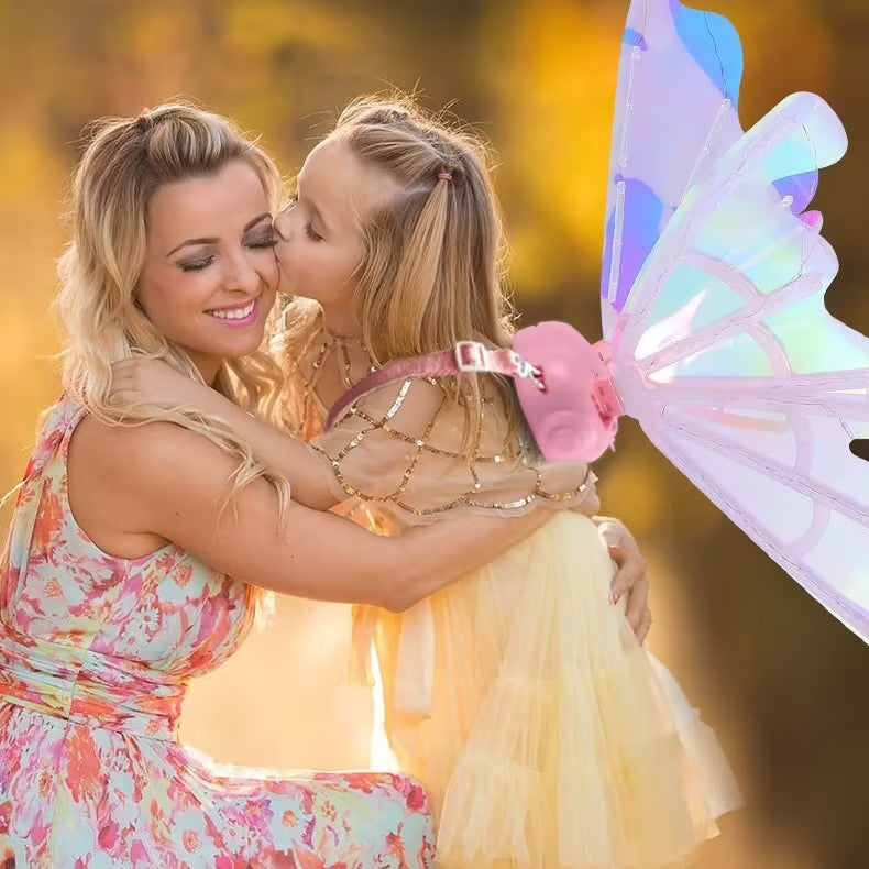 🦋Elektromos pillangószárnyak fénnyel és zenével