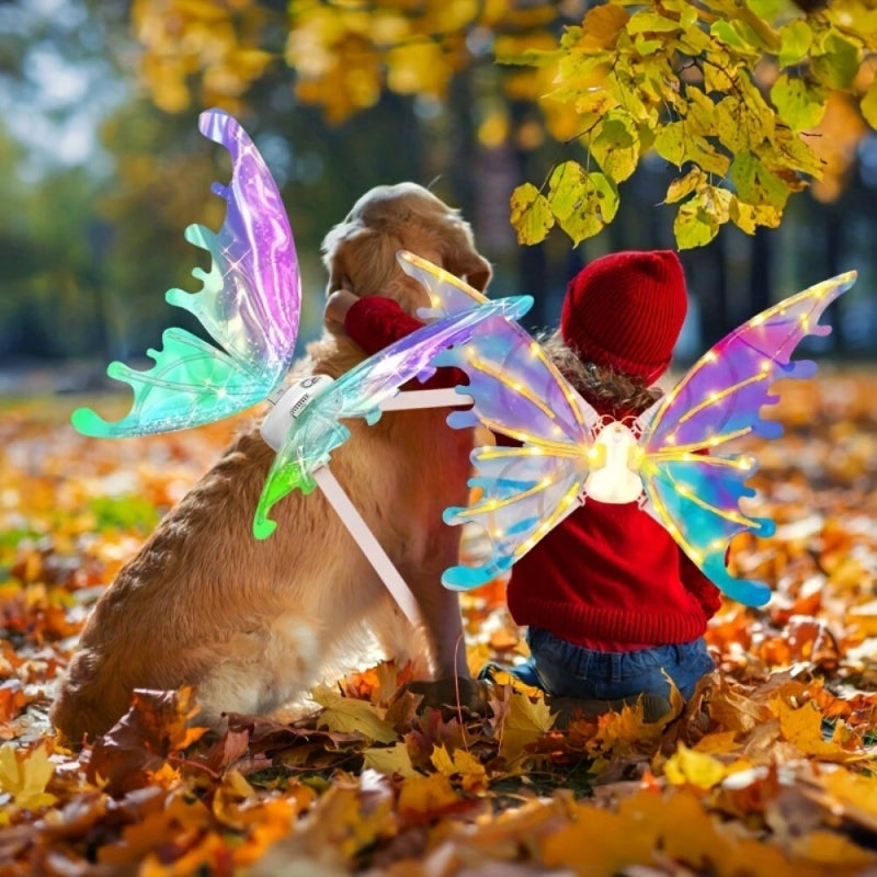 🦋Elektromos pillangószárnyak fénnyel és zenével